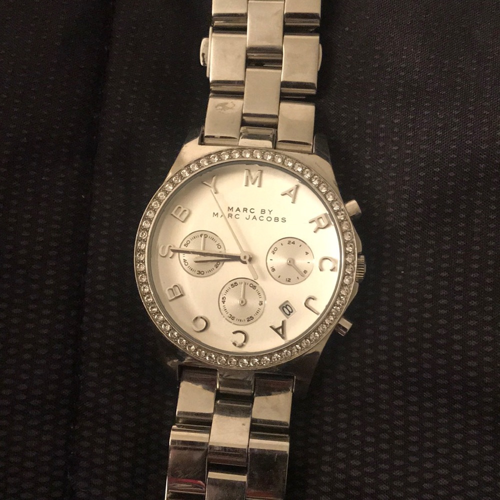 Silver Marc by Marc Jacobs Watch